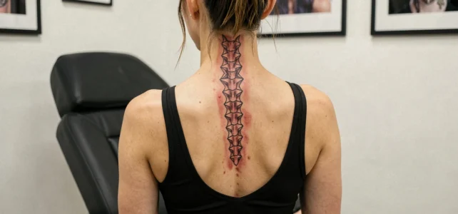 Tout savoir sur la douleur et la cicatrisation d’un tatouage sur la colonne vertébrale Tout savoir sur la douleur et la cicatrisation d’un tatouage sur la colonne vertébrale